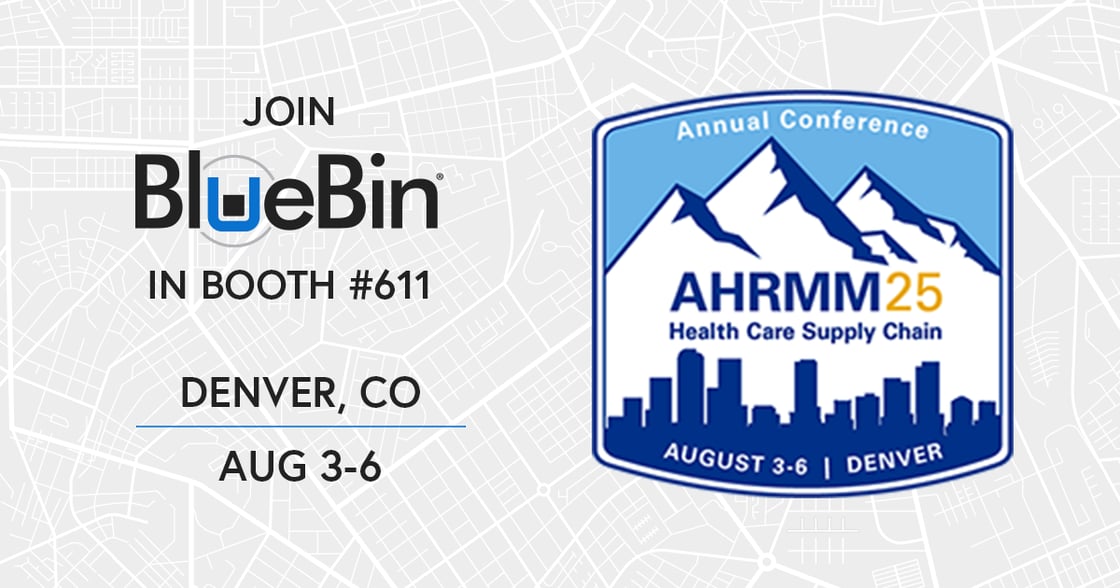 join BlueBin at AHRMM25, booth #611